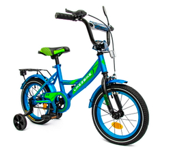 Дитячий велосипед Like2bike Sky 14 дюймів з багажником