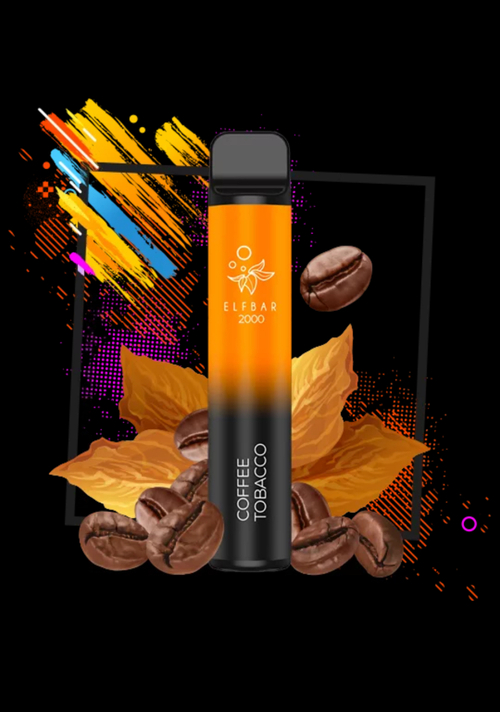Elf Bar 2000 Coffee Tabacco (Эльф Бар Кофе Табак)