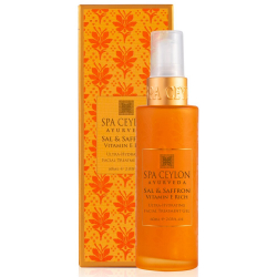 Ультра-увлажняющая гелевая маска для лица с гиалуроновой кислотой Шореа и Шафран 60 мл, SPA Ceylon