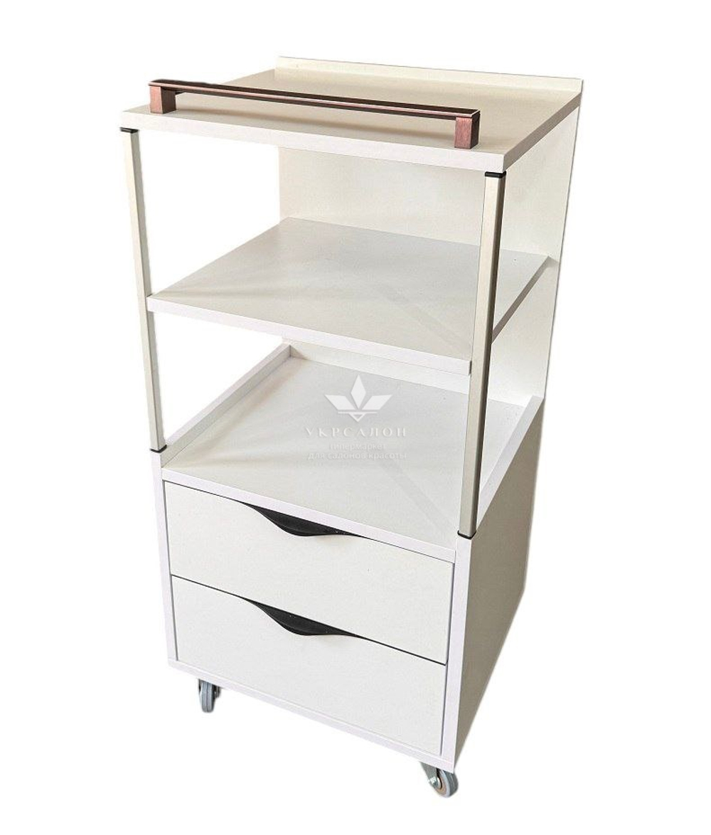 Педикюрний візок BVC ДСП з розетками