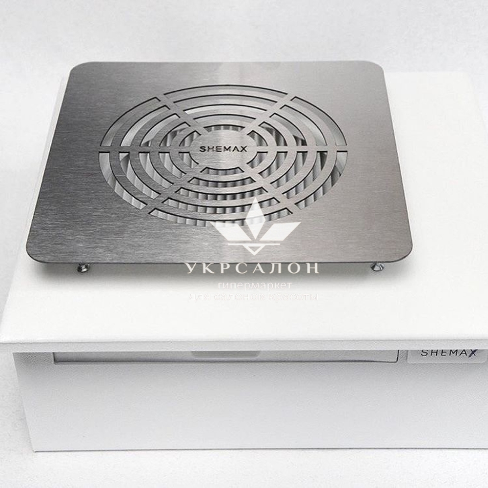 Брендированная врезная вытяжка для маникюра с фильтром SheMax, 66 ватт