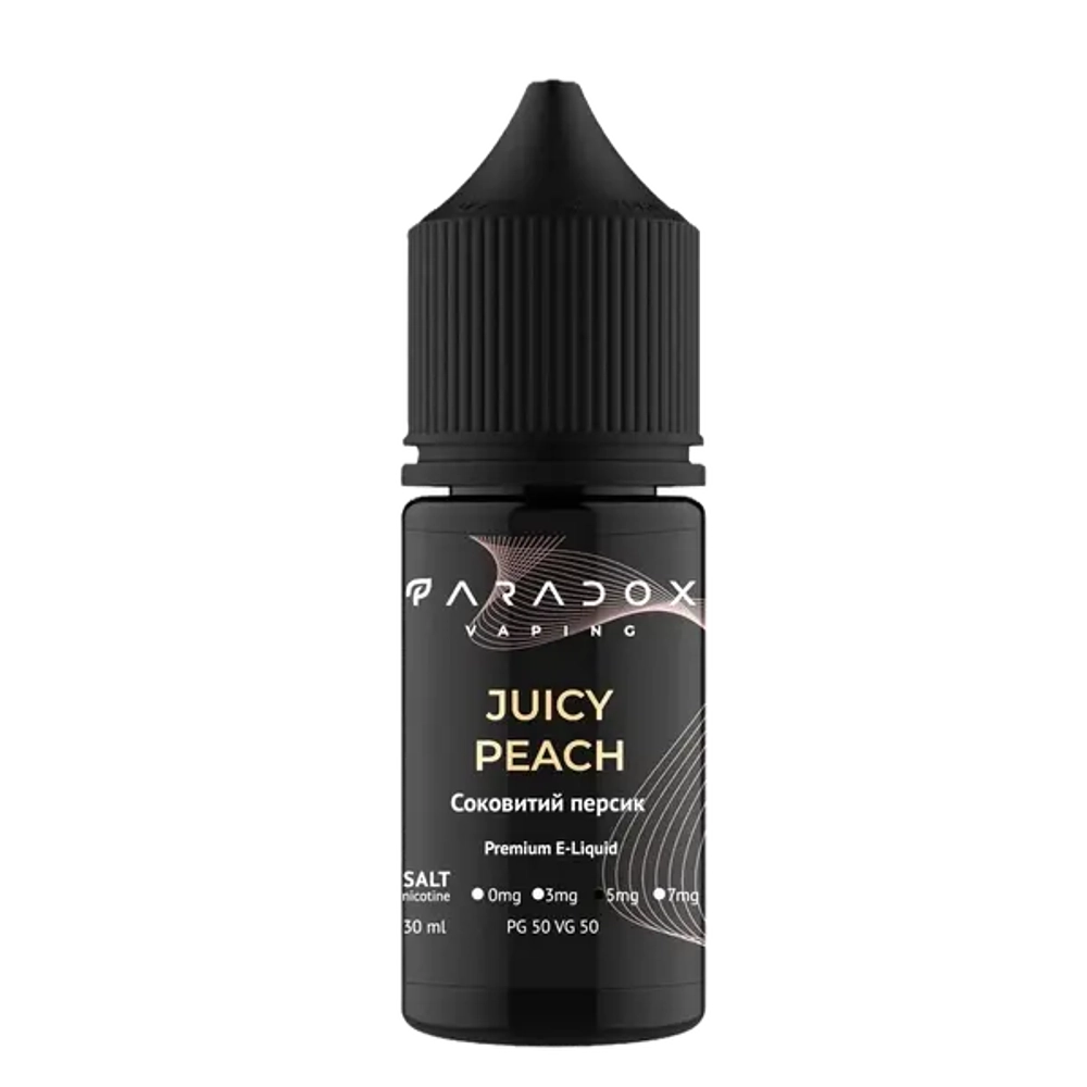 Солевая Жидкость Paradox Juice Peach 30мl