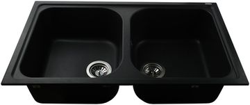 Кухонна мийка GLOBUS LUX Malaren 860х500 графіт