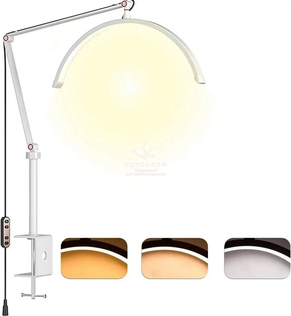 Лампа світлодіодна для бьюті майстра універсальна BZ37 20 Вт біла