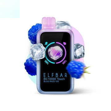 Elf Bar BC10000 Touch - Blue Razz Ice 5%