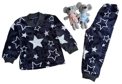 Костюм для дому та сну (піжама): реглан, штани, набивна махра ТМ "Ua" (86 см)