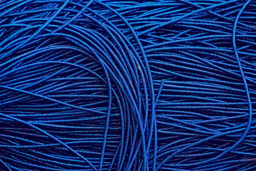 Упругая канитель синий/бирюза 1,6мм