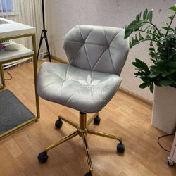 Стульчик мастера Paris Velor gold