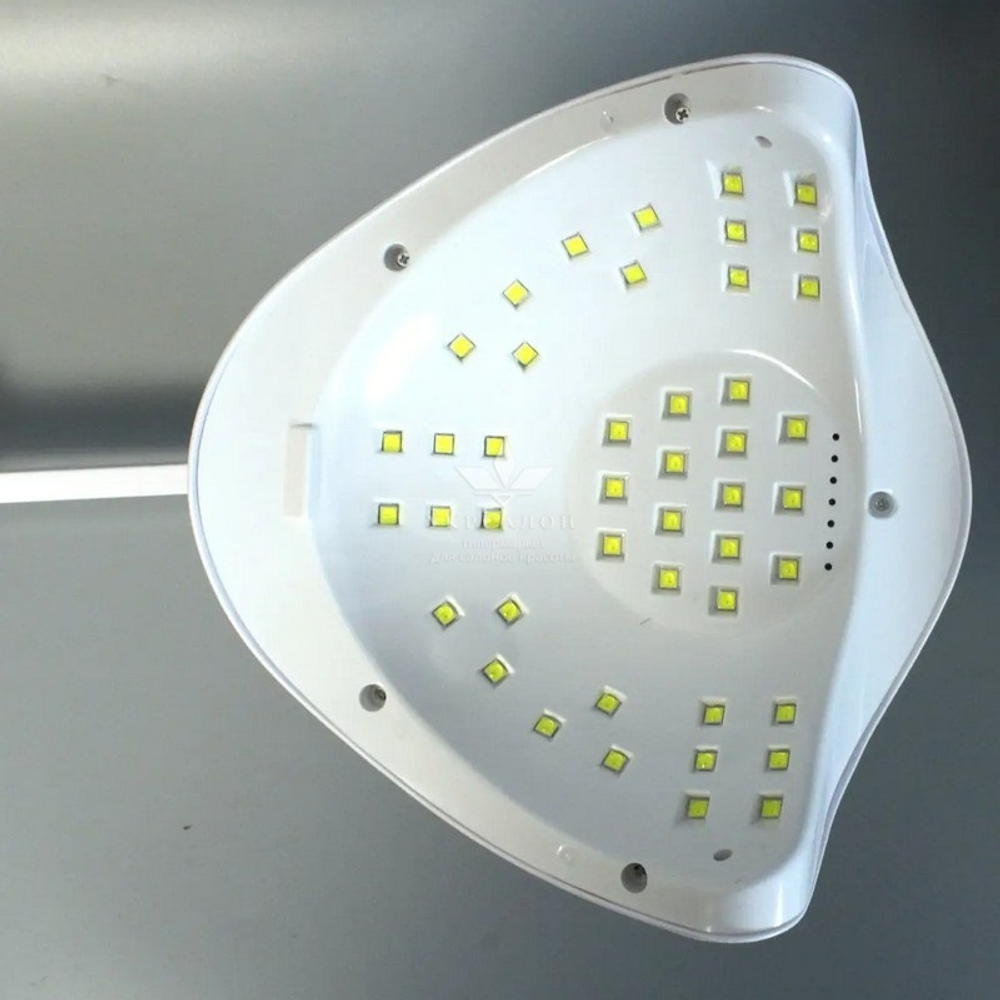 Лампа для маникюра и педикюра на штативе Sun X5, 120 Вт, белая