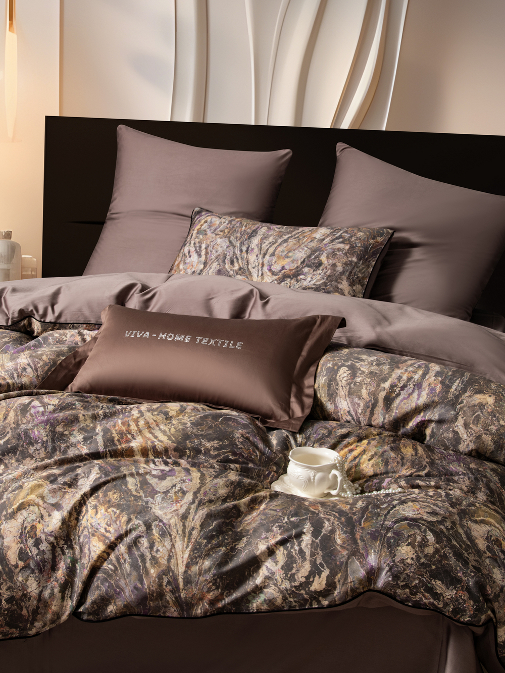 Комплект постельного белья Сатин Премиум CPA051