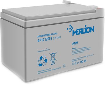 Акумуляторна батарея MERLION AGM 12 V 12 Ah (GP12120F2)