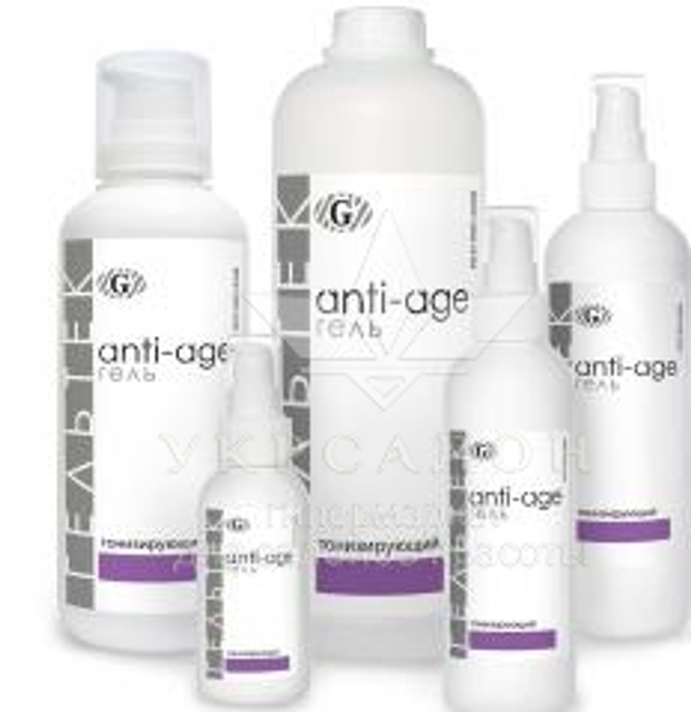 Гель тонізуючий з сіллю Рапан серії Anti-Age, Гельтек