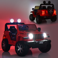 Дитячий електромобіль позашляховик Jeep 140W M 4176EBLR