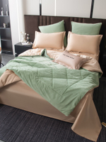 Комплект постельного белья Сатин Velvet Premium с Одеялом VP012