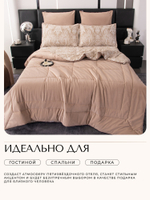 Комплект постельного белья Сатин Velouria Luxe с Одеялом VL010