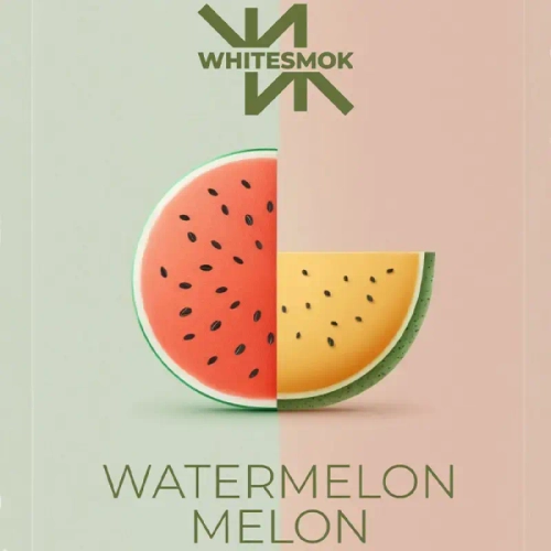 Табак White Smok Watermelon Melon (Вайт Смок Арбуз Дыня) 50г