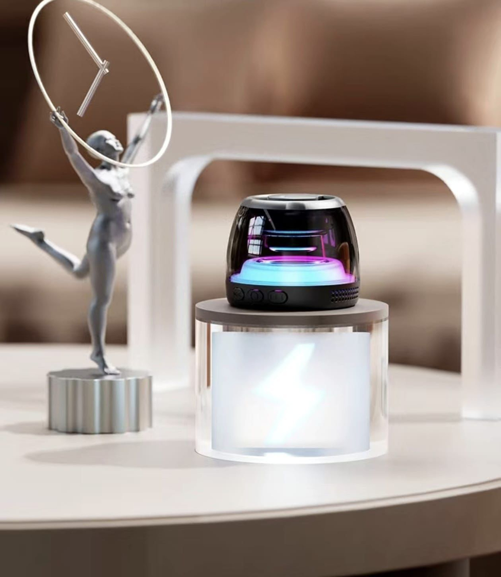 Магнитно-беспроводная колонка (белый)