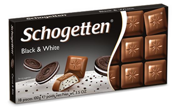Шоколад Schogetten Black & White 100 г