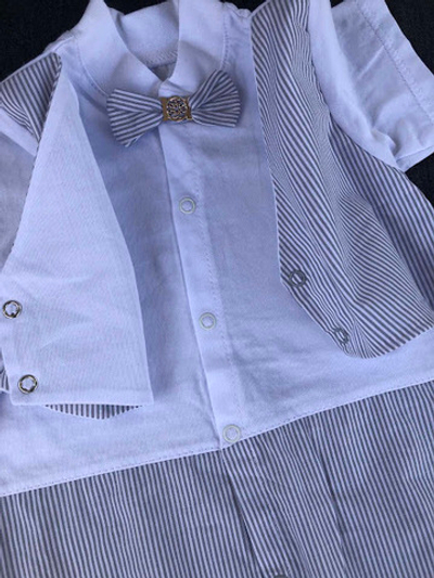 Пісочник "Джентельмен" з жилеткою, кулір, бавовна ТМ "Ua"