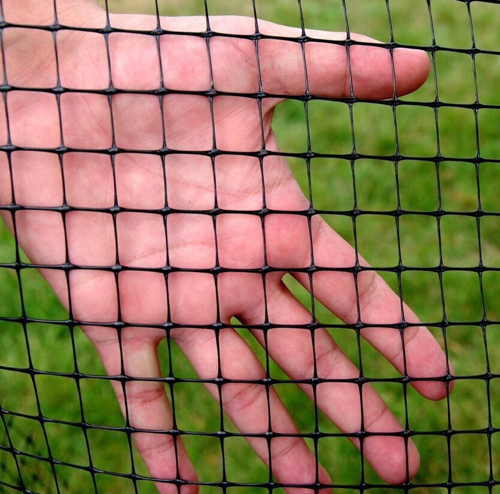 Сетка от кротов. Вольерная 1х50м. ячейка 12х14мм.