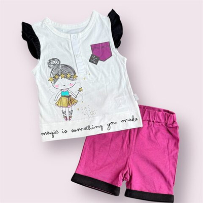 Костюм 2в1: майка, шорти "Magic", бавовна ТМ "Bebetto"