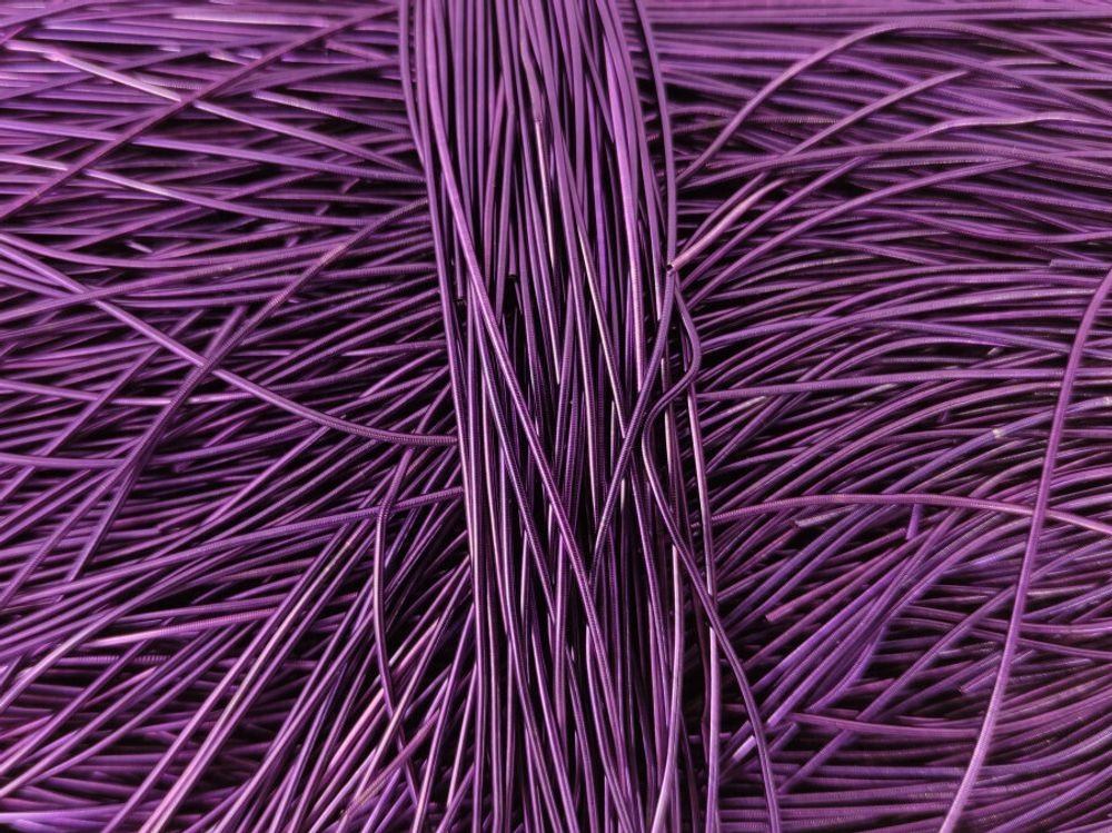 Канітель глянсова   фіолетовий 1 мм gimp