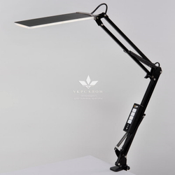 Настольная светодиодная сенсорная LED лампа c USB и регулировкой света X-LED-20 SB черная