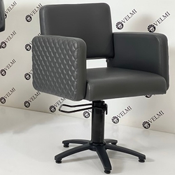 Комплект парикмахерской мебели Polo Premium Lux Black на пятилучье