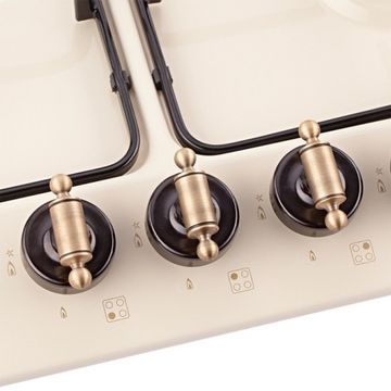 Варильна поверхня газова PYRAMIDA PFE 644 Ivory RUSTICO