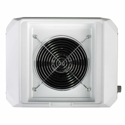 Настольная маникюрная вытяжка с HEPA фильтром Teri Diamond, цвет белый (сетка белая)