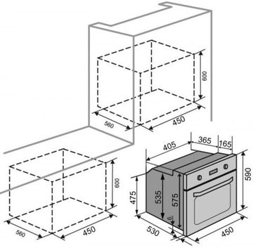 Духовий шкаф Ventolux OSAKA 6 MT (BKX)