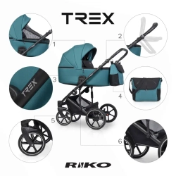 Универсальная коляска 2 в 1 Riko Trex