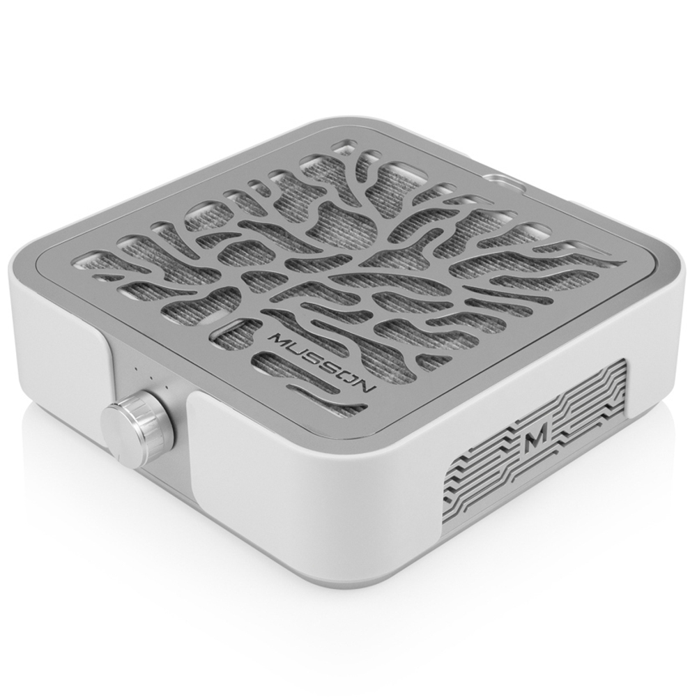 Витяжка Musson X3 Silver з НЕРА-фільтром 72W для манікюру та педикюру