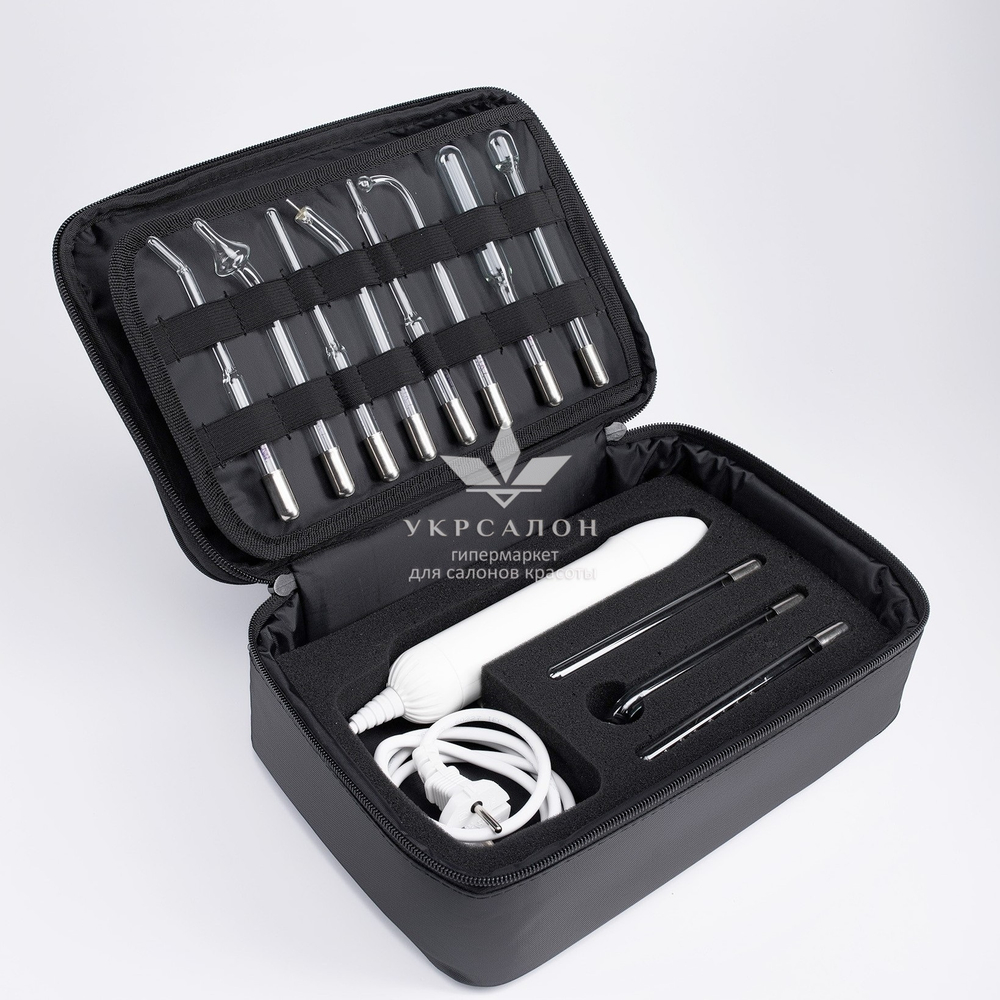 Аппарат Дарсонваль white с сумкой и набором электродов (11 шт)