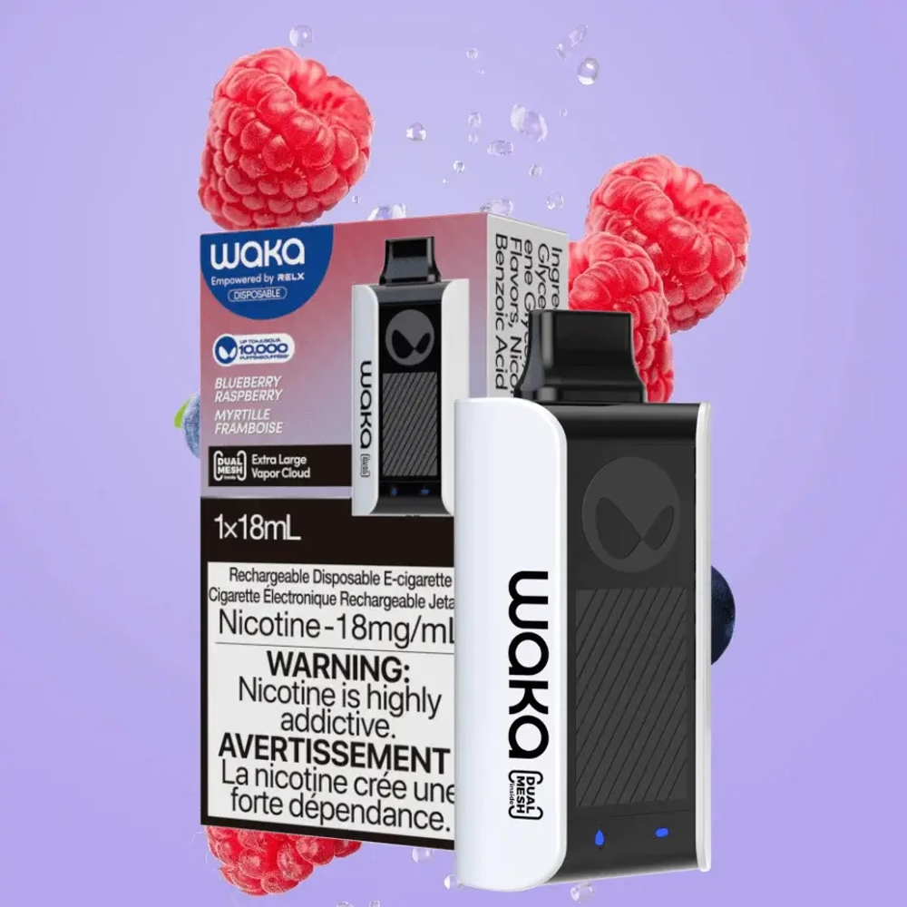 Waka so pro 10k- Blueberry Raspberry (7-9%)
