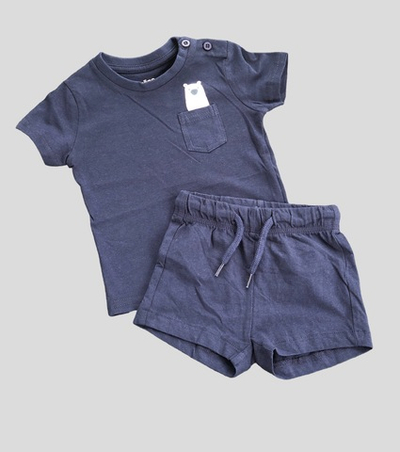 Костюм 2в1: шорти, футболка "Ведмежа", бавовна ТМ "Gemo" (68 см)