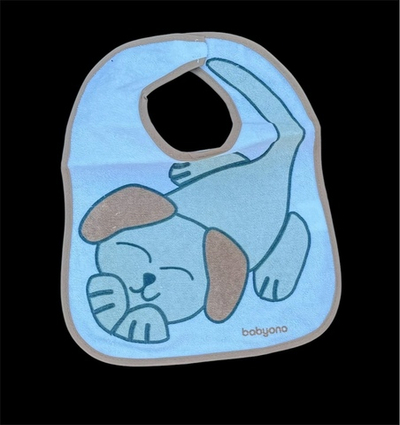 Нагрудник 9m+, махра ТМ "BabyOno"