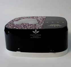 Лампа для маникюра с аккумулятором LED+UV Master Professional SUN S80, 168 Вт, черная