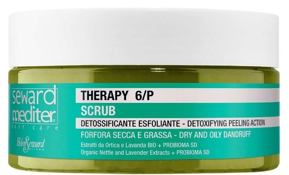 Відлущуючий детокс-скраб Therapy Scrub 6/P Seward Mediter