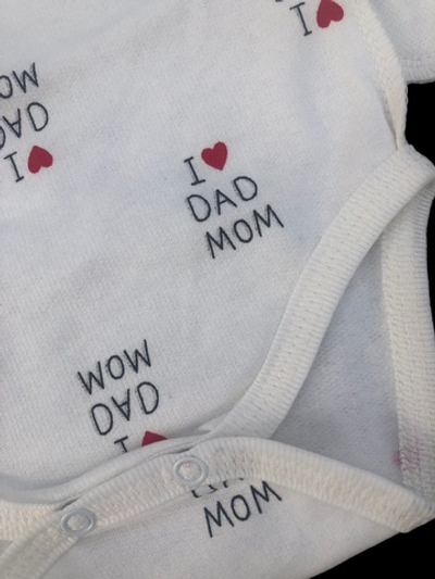 Боді з довгим рукавом, футер ТМ "UA" (62-68 см)