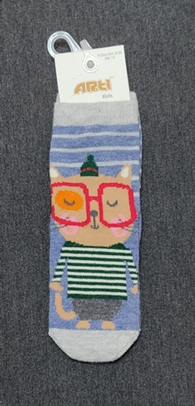 Шкарпетки демісезонні "Cat", бавовна "Arti"