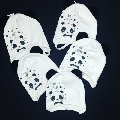 Шапочка на зав'язках "Вілл", бавовна ТМ "Talvi" (р. 44-46)