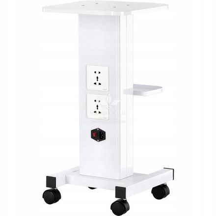 Косметологическая тележка с розеткой