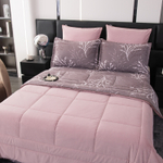 Комплект постельного белья Сатин Velouria Luxe с Одеялом VL006