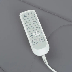 Крісло педикюрно-косметологічне Mazaro BR-6672А (5 моторів), grey