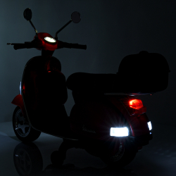 Дитячий електромотоцикл 2 колісний ретро VESPA PX 150 M 4939EL