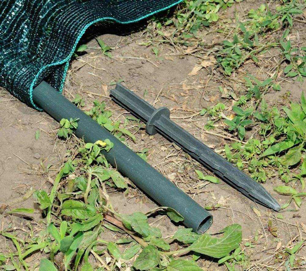 Парник из затеняющей сетки 80% (длинна-6м, ширина-120см, высота-80см,).