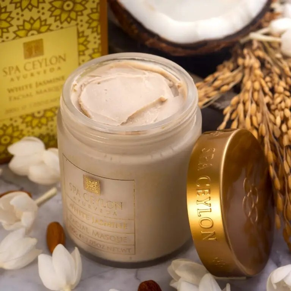 Маска для сухой кожи лица Белый жасмин