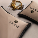 Комплект постельного белья Сатин-Шелк Я IN LOVE LV007