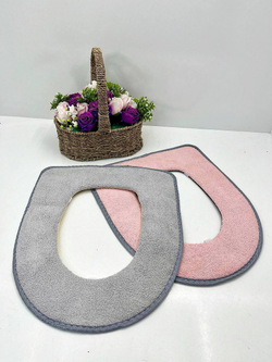 Чехол для унитаза (розовый)